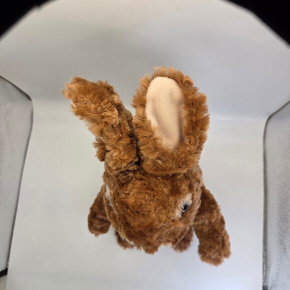 Gund Brown Rabbit Plush Stuffed Animal Bunny 11" Beanbag Ears Tail - Picture 5 of 10